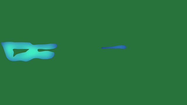 The sky is blue picture of person laying down on ground screen outline it green screen gesture creative cartoonish