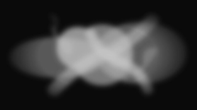 swirling white smoke cloud for mysterious scene transitions