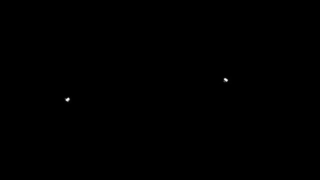 white hand drawn arrow scribble animation overlay