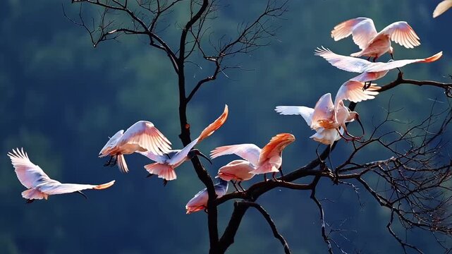Crested Ibis Chinese National Treasure 4K