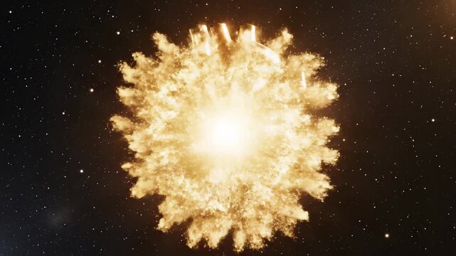 Galaxy nebula explosion space background, 4k ultra hd, cosmic