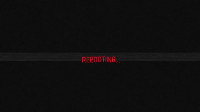 VHS Glitch Overlay with Play Text and Running Timer on Black Background for Retro Film Defect Effect and Analog Video Distortion Style with Static 