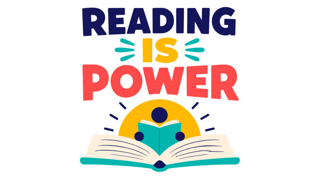 Person Reading a Book Symbolizing Learning and Power.