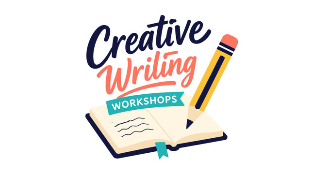 Notebook and Pencil for Creative Writing Workshop.