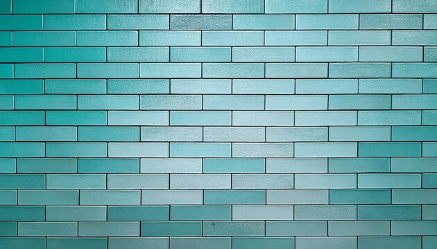 empty background wide blue brick wall texture calm white tile square or stone pattern seamless mint green limestone abstract toilet grid uneven interior clean bathroom subway design backdrop