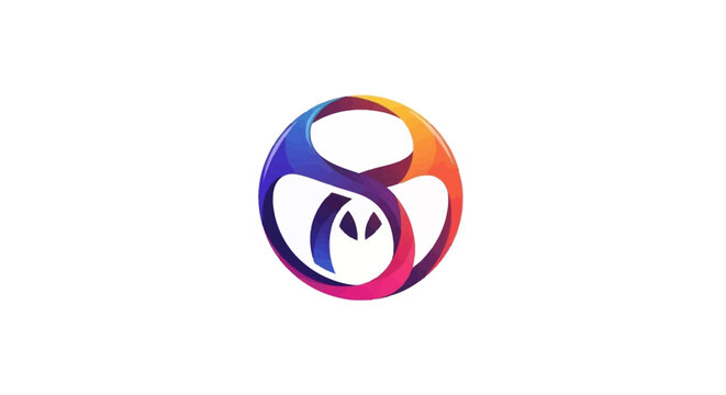 Number Eight Logo Design Element.