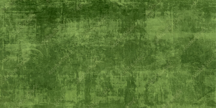 A textured green grass field background featuring a vintage grunge pattern on an aged, brown canvas surface