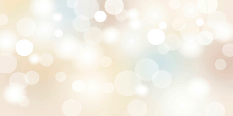 Vibrant abstract bokeh background featuring soft blurred lights and colorful glowing circles for a festive Christmas holiday celebration design © Asad Visuals