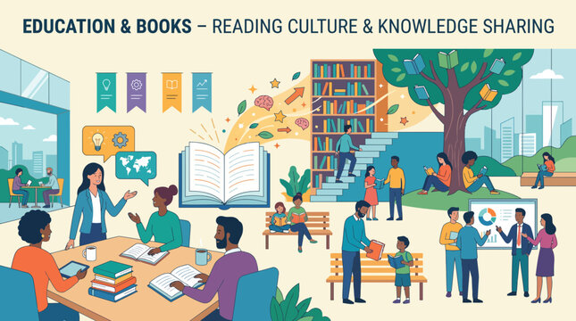 Promoting Reading Culture and Knowledge Sharing in Modern Education