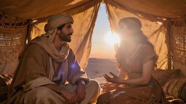 Isaac Takes Rebekah as His Wife and Brings Her into Sarah&rsquo;s Tent, His Mother