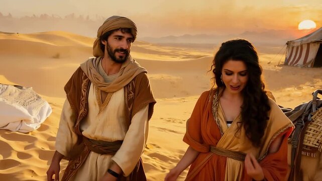 Isaac Takes Rebekah as His Wife and Brings Her into Sarah&rsquo;s Tent, His Mother