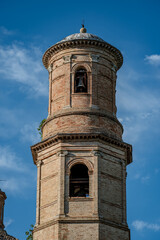 Fototapeta premium Montalto delle Marche. The Co-Cathedral of Santa Maria Assunta and San Vito