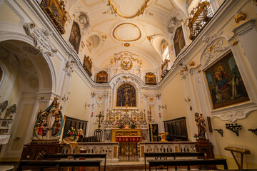Obraz premium Teano, the Monastery of Santa Caterina.