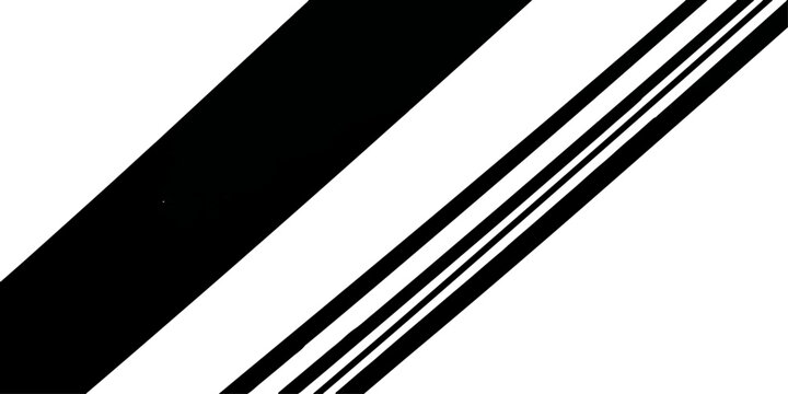 Abstract diagonal black and white stripes create a bold graphic design with strong visual contrast and dynamic movement, perfect for modern backgrounds.