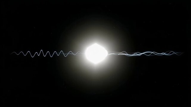 Quantum Photon Entanglement Correlated Particle Pair Scientific Visualization