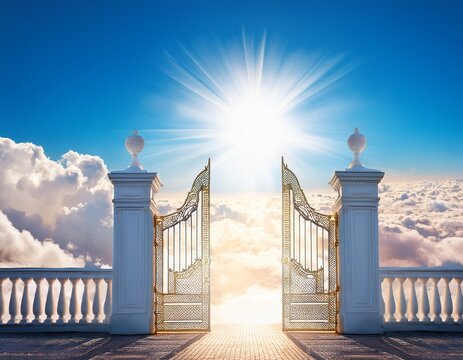 Pearly Gate Images – Browse 2,166 Stock Photos, Vectors, and Video