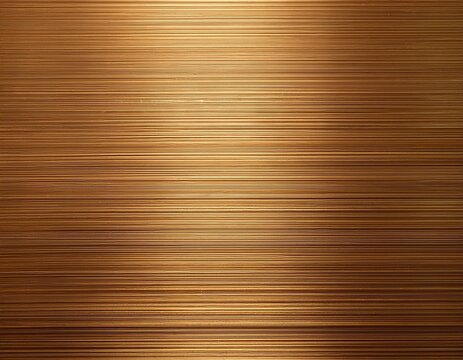 texture of brushed brass surface with fine linear grain