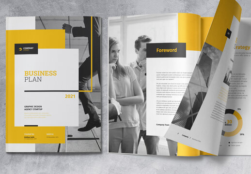 Business Plan Brochure Template