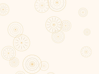 Fototapeta premium Intricate Lace Doily Circular Pattern Design