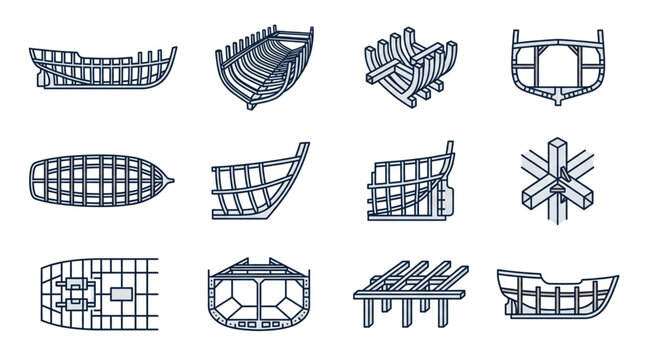 Historical and Architectural Structural Diagrams