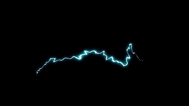 High voltage electric thunderstorm flash FX with glowing lightning bolts, anime energy explosion, cartoon spark bursts, dynamic motion graphics overlay, alpha transparent background, ultra HD 4k