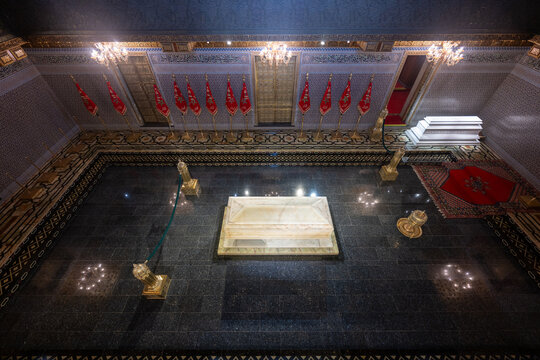 Mausoleum of Mohammed V Interior - Rabat, Morocco