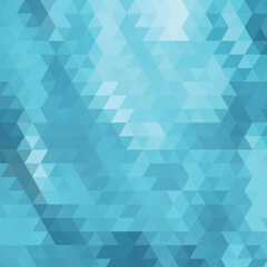 Obraz premium Blue White Polygonal Mosaic Background, Vector illustration, Creative Business Design Templates. eps 10
