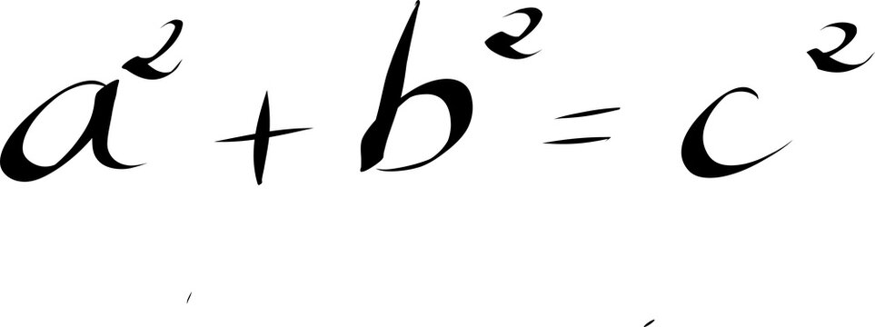 Theorem Equation in Clean Mathematical Typography