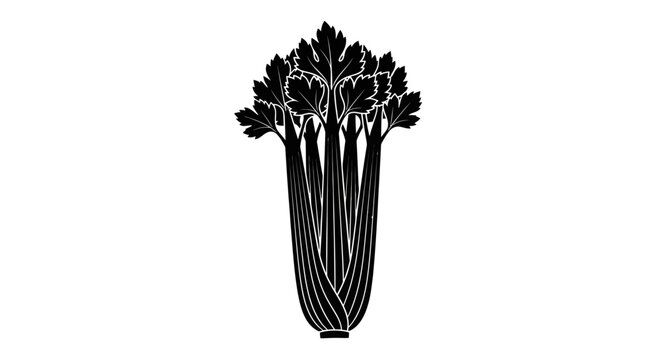 Celery Stalk Vector Illustration