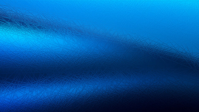 Abstract blue gradient background with intersecting lines and geometric shapes pattern texture