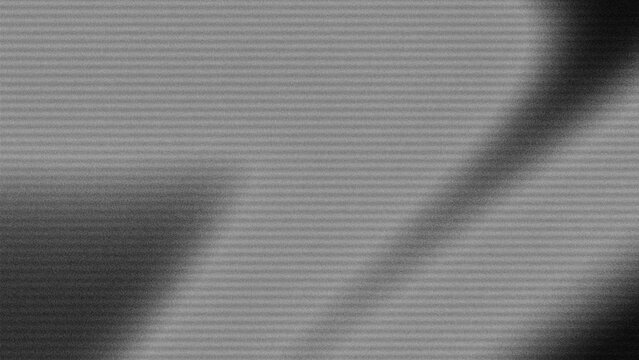 Abstract Black and White CRT TV Scanlines Texture with Retro Glitch Noise and Static