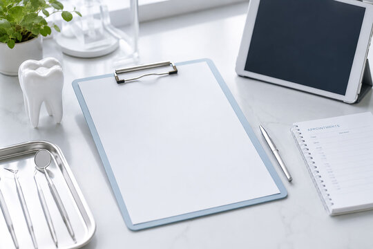 Modern workspace with tablet and stylus