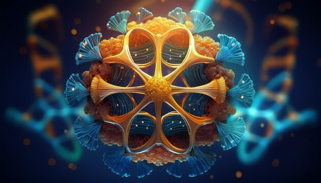 spliceosome 3d complex proteinnrna machinery performing pre mrna splicing structural molecular biology gene expression snrnps rna processing dna genetics biotechnology pharma life science