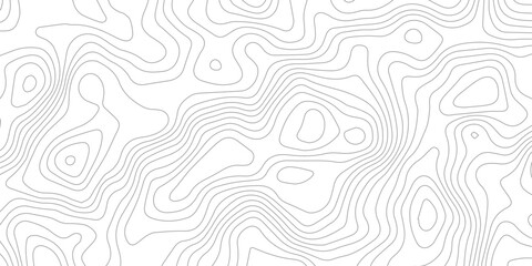 Modern geometric line art background with thin continuous lines. Minimalist geographic land elevation grid pattern for tech banner. © Vector man