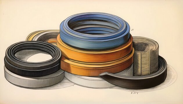 sbr epdm neoprene and nbr rubber seals