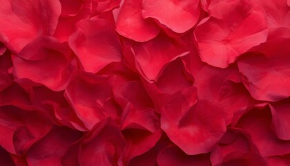 Fototapeta premium This is a close up photo of a red flower petals
