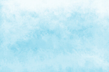 Obraz premium Light Blue Watercolor Cloud JPEG