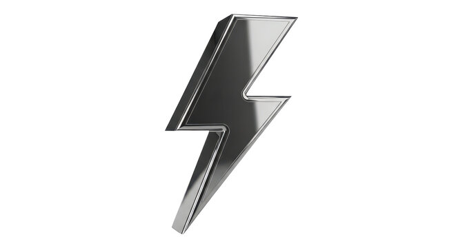 lightning bolt isolated