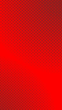 Vibrant red dotted pattern mobile wallpaper vector