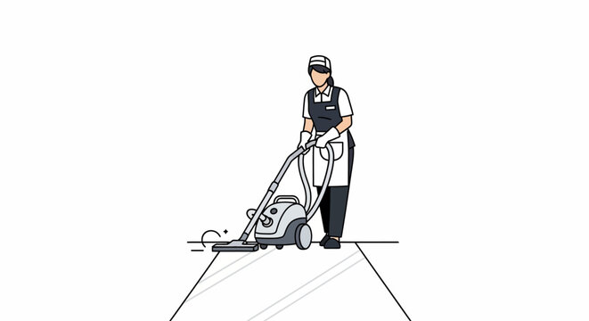 Man pushing lawn mower outdoors slowly.