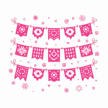 Papel Picado Bunting Decoration