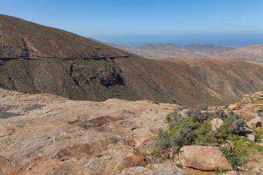 Ausblick vom Mirador de Las Pe&ntilde;itas, Fuerteventura
