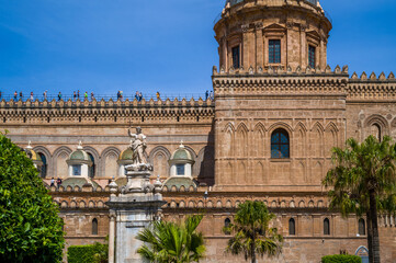 Obraz premium Rooftop Tour of Palermo Cathedral