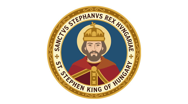 Saint Stephen King of Hungary Emblem