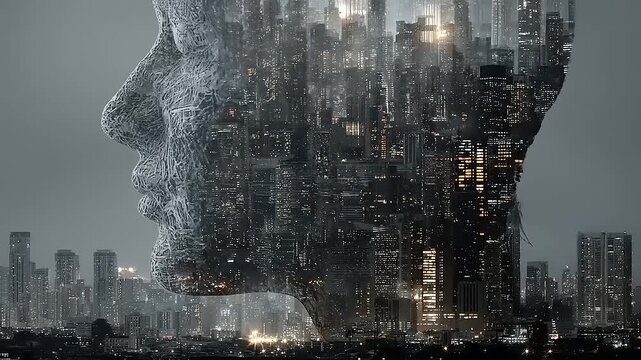Urban Mindscape: Exploring the Connection Between City Life and Human Thought Patterns in a Modern Era