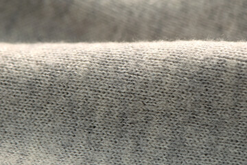 simple gray fabric background with texture © Валентин Дроздов