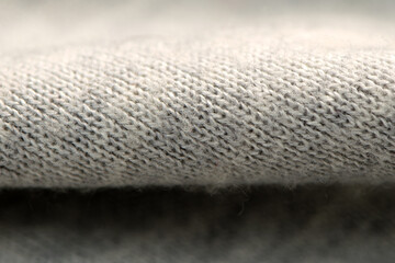 simple gray fabric background with texture © Валентин Дроздов