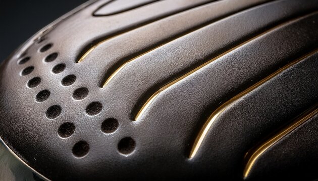 golf club grip texture close up