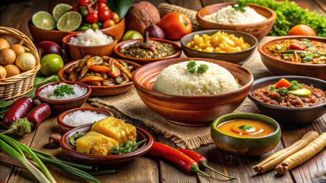 Traditional peruvian food traditional