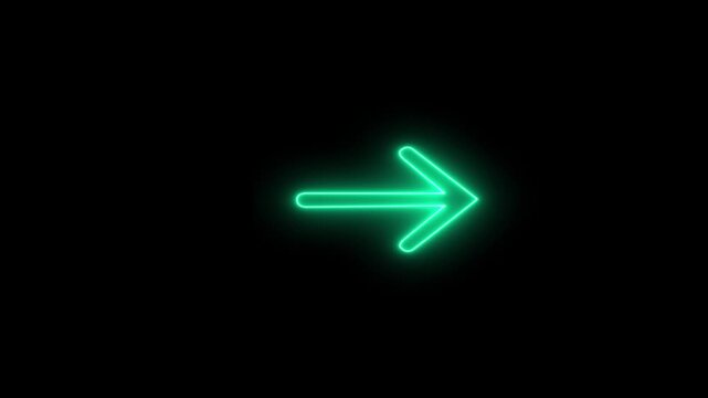 Download direction arrows symbol. arrow button icon or swipe-up arrow signal animation.